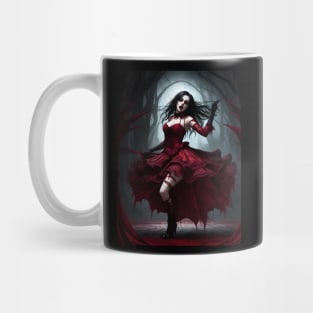 Joyful Dancing Vampiress Mug